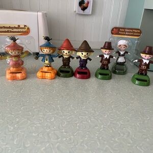 7 Solar Dancing toys harvest Autumn Thanksgiving